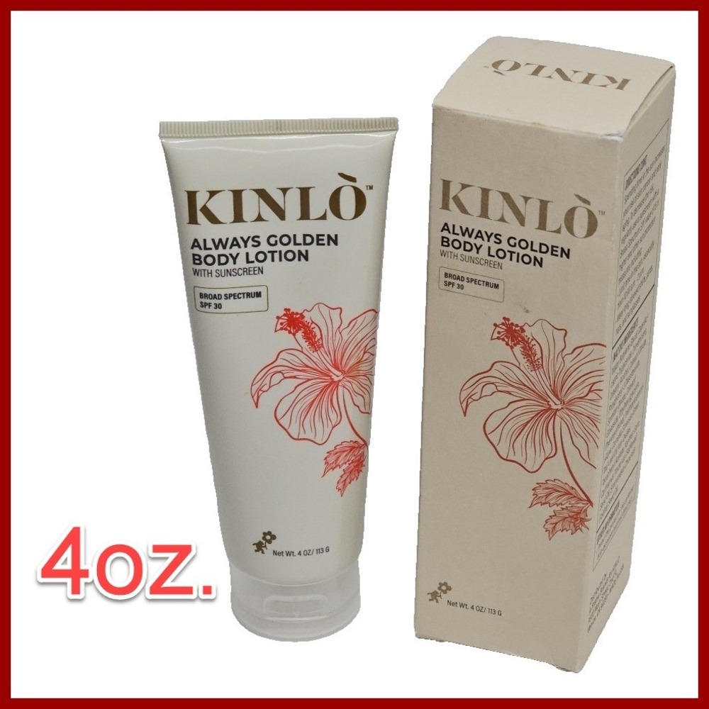 KINLO Always Golden Body Lotion SPF 30 Daily Moisturizer 4 oz NEW‎